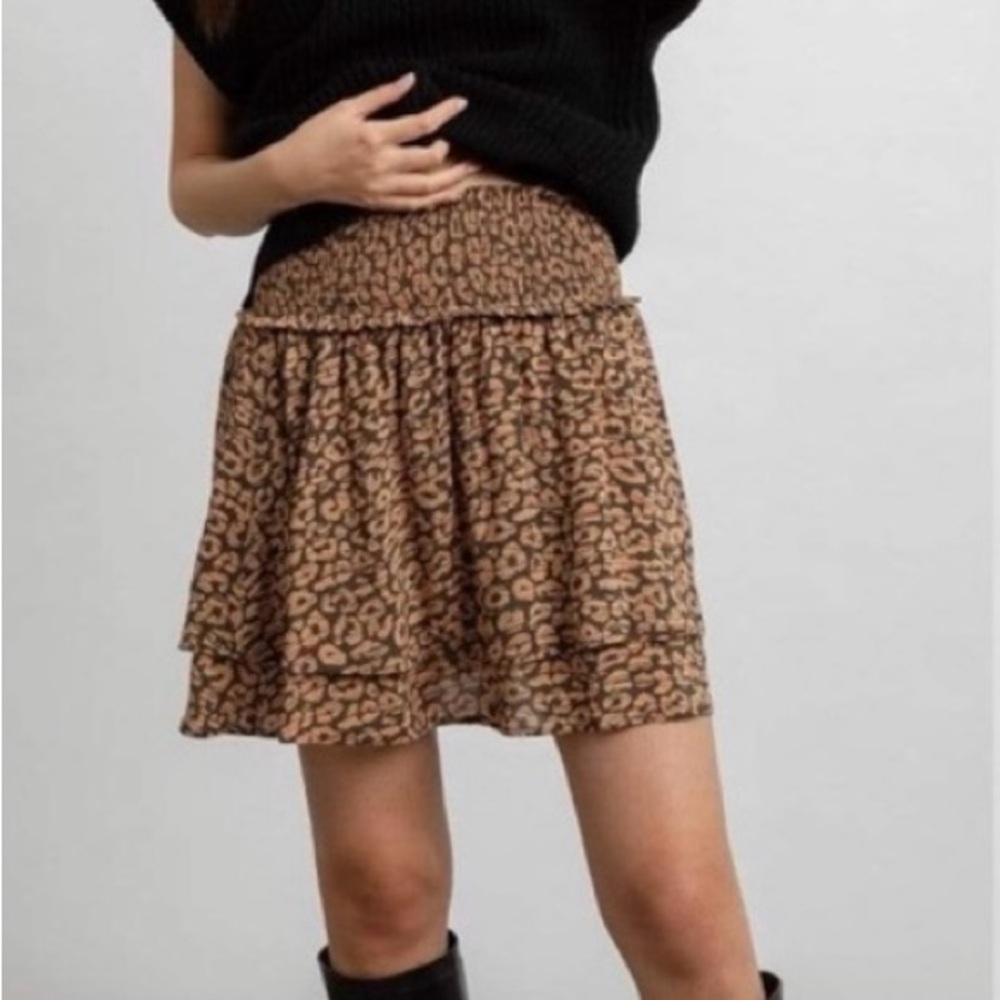 Rails Addison skirt in Batik Cheetah print